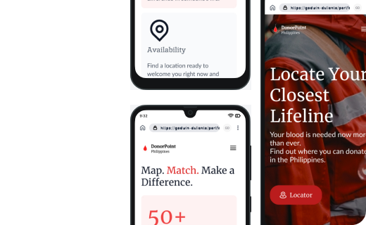 Donorpoint Website Screenshot