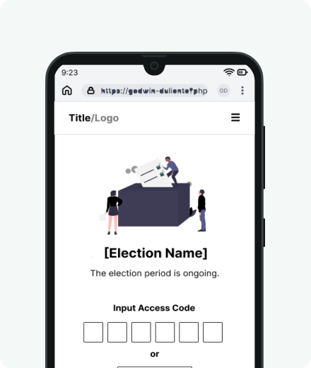 Comelec UI Design Screenshot